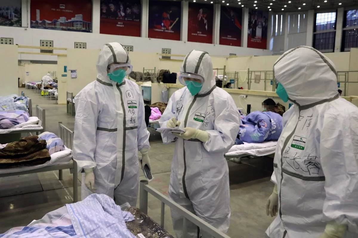 Doctors said the rate of infection among colleagues had hit morale. Photo Xinhua