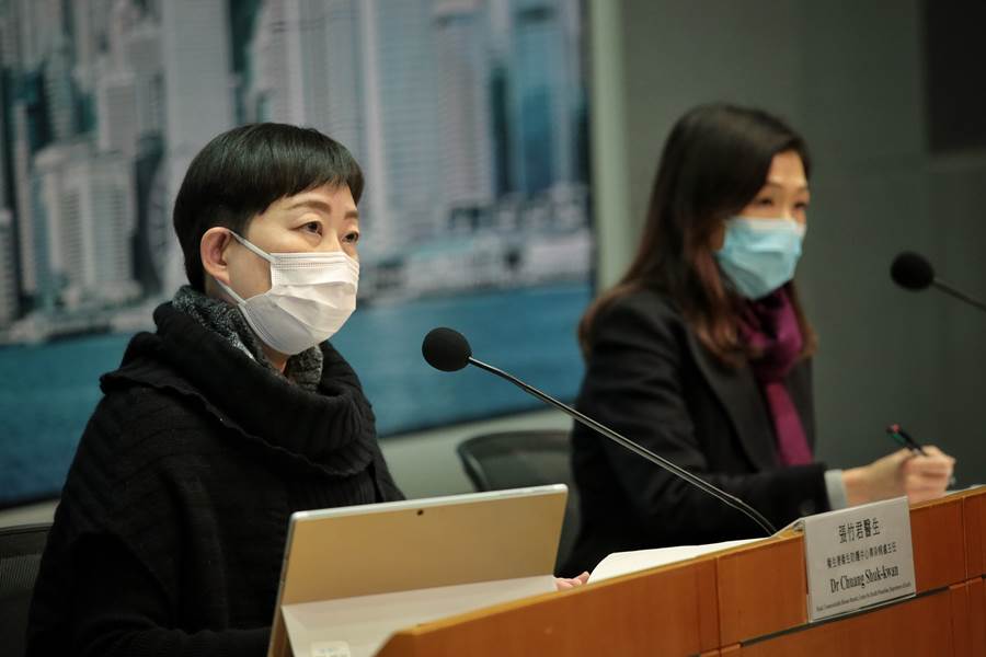Dr.Chuang Shuk-kwan dari Hong Kong Centre for Health Protection (CHP) (foto HK01)