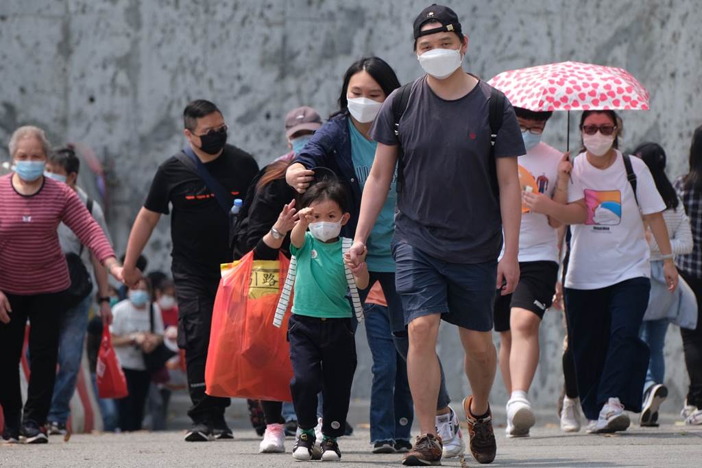 Hong Kong during pandemic (Foto HK01)