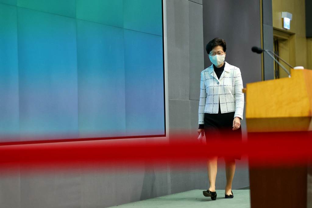 Chief Executive Hong Kong, Carrie Lam (Foto HK01)