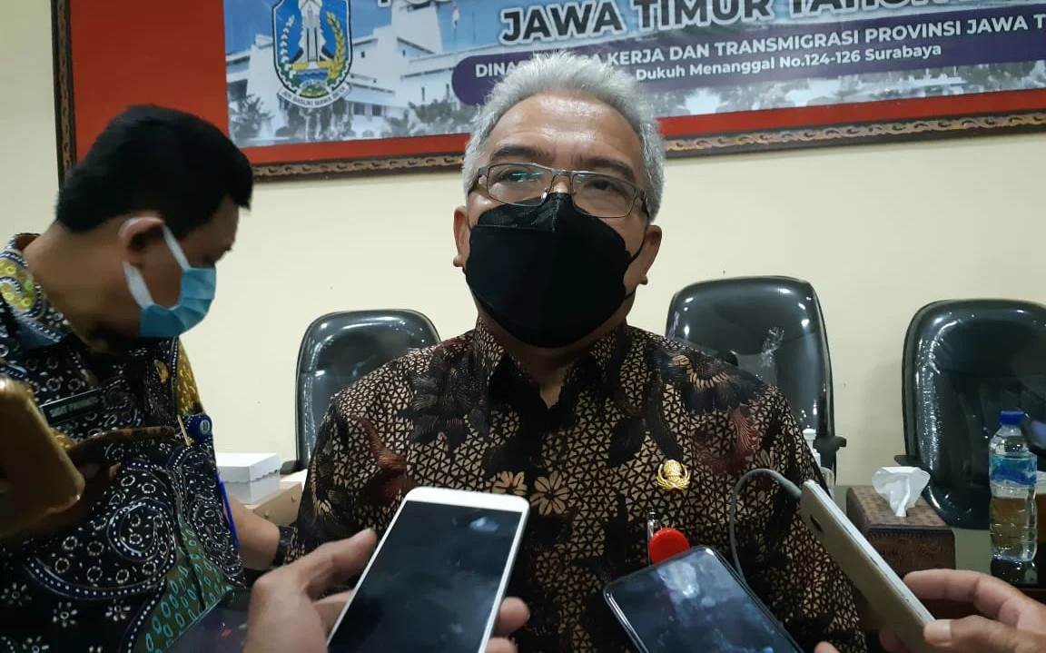 Kepala Dinas Tenaga Kerja dan Transmigrasi (Disnakertrans) Jawa Timur (Jatim), Himawan Estu Bagijo