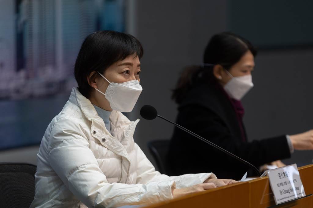 Dr.Chuang Shuk-kwan dari Hong Kong Centre for Health Protection (CHP) (Foto HK01)