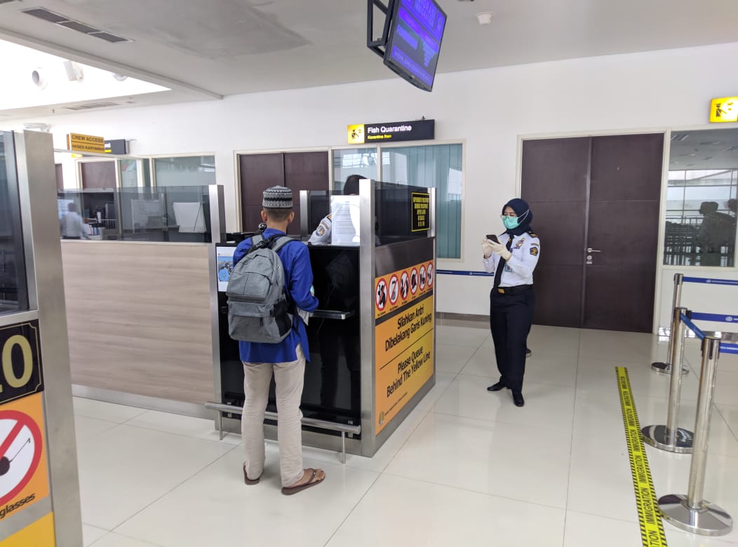 Counter Imigrasi di Bandara Juanda Surabaya (Foto Istimewa)
