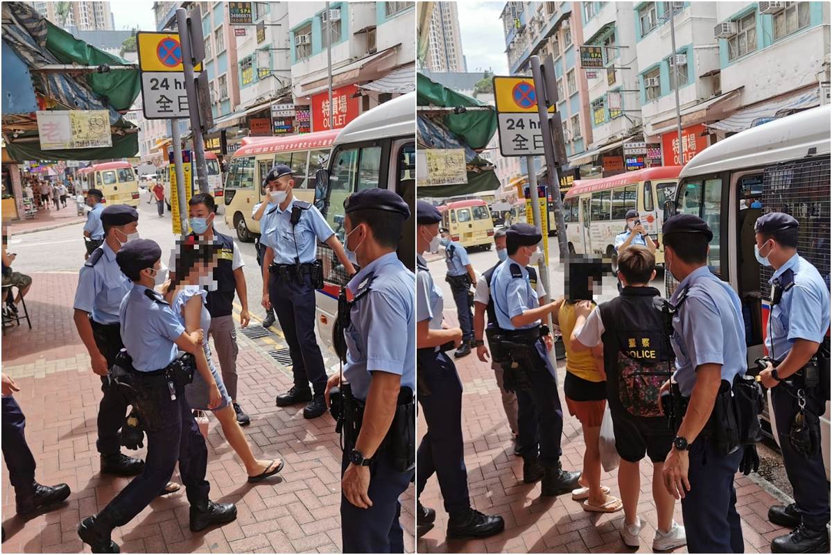 Polisi Hong Kong menggelar operasi anti pekerja ilegal (Foto Istimewa)