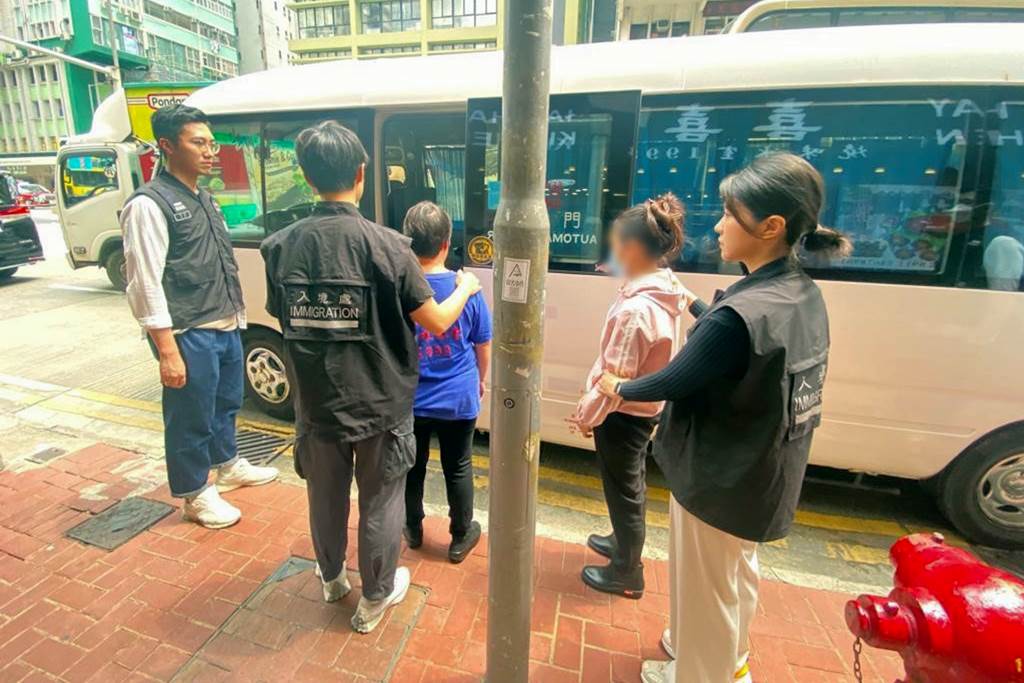 13 orang ditangkap Imigrasi Hong Kong dalam rangkaian razia anti pekerja ilegal (Foto Istimewa)