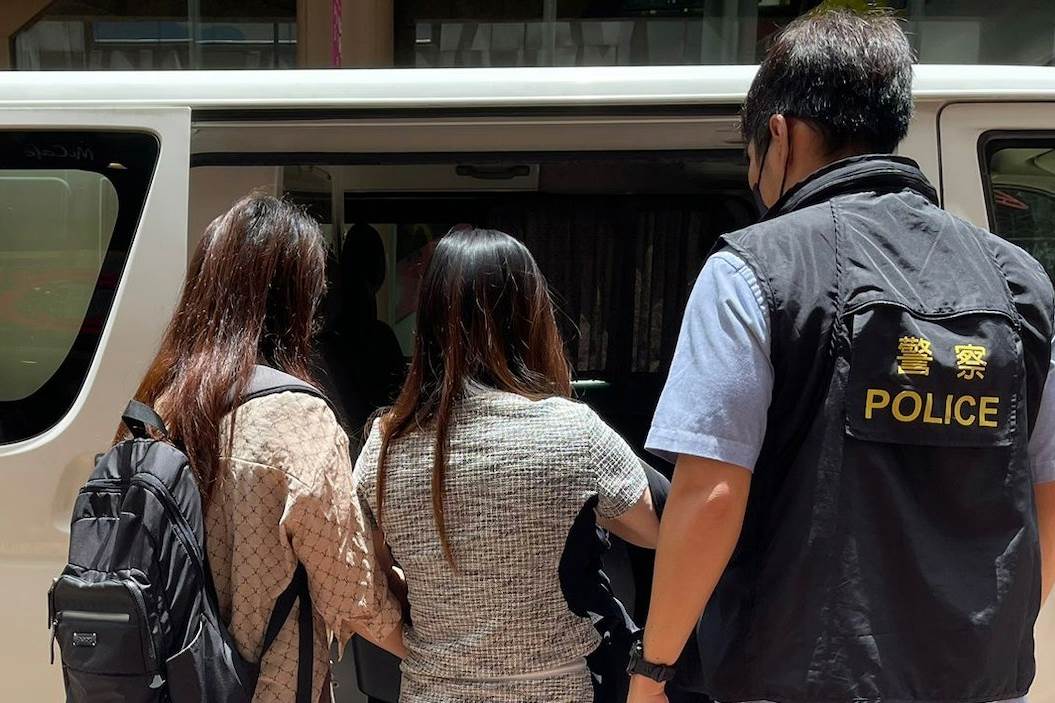 Empat perempuan asing ditangkap Polisi di Mong Kok setelah terbukti terlibar praktik prostitusi ilegal (Foto Istimewa)