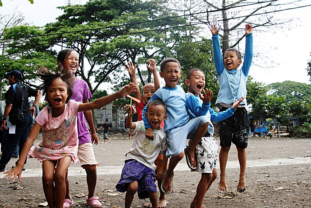 Senyum dan tawa riang anak-anak Indonesia (Foto Istimewa)