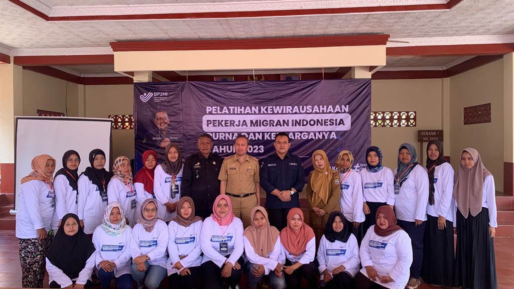 BP3MI Jawa Barat Gelar Pelatihan Kewirausahaan untuk Purna Migran (Foto dok BP2MI)